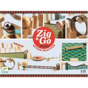 Djeco Zig & Go 48 Piezas Acción-Reacción