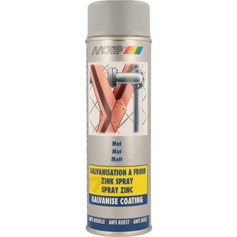 Motip Industrial Zinc Mate Spray 500 ml