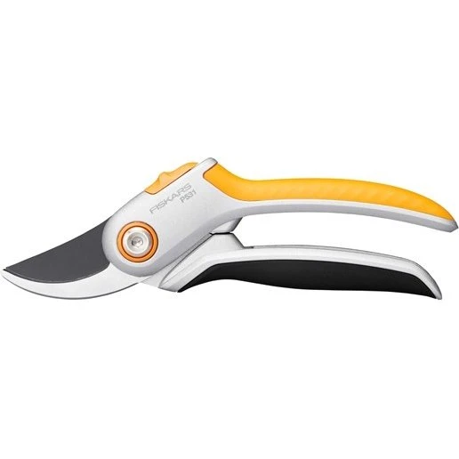 Fiskars Plus P531 Tijeras de Podar Negro/Naranja