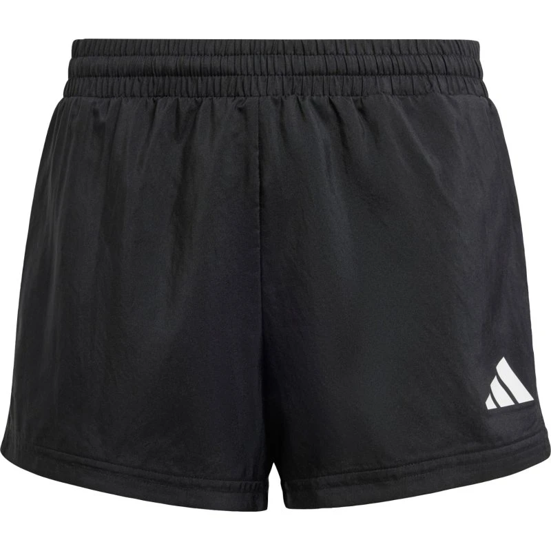 Pantalón corto adidas Essentials 3-Stripes para niña - Negro/Blanco