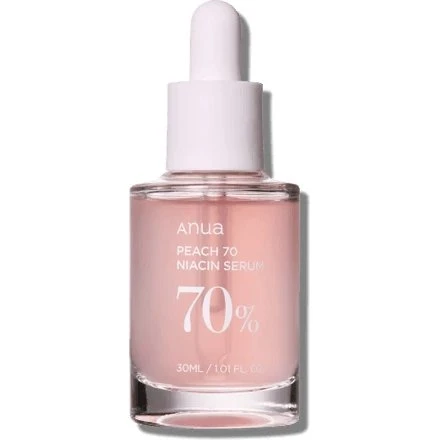 Anua Melocotón 70 Niacina Serum Antiedad con Ácido Hialurónico 30ml