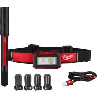 Milwaukee IR HL450PL250 Set Linterna de Trabajo