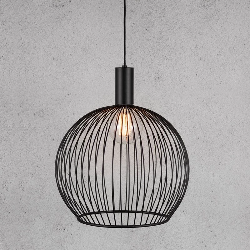 DFTP by Nordlux Lámpara colgante Aver, 50 cm, Negro