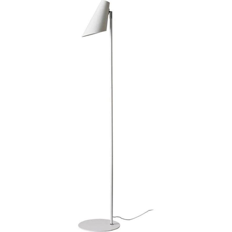 Dyberg Larsen Cale Lámpara de Pie de Metal Blanco