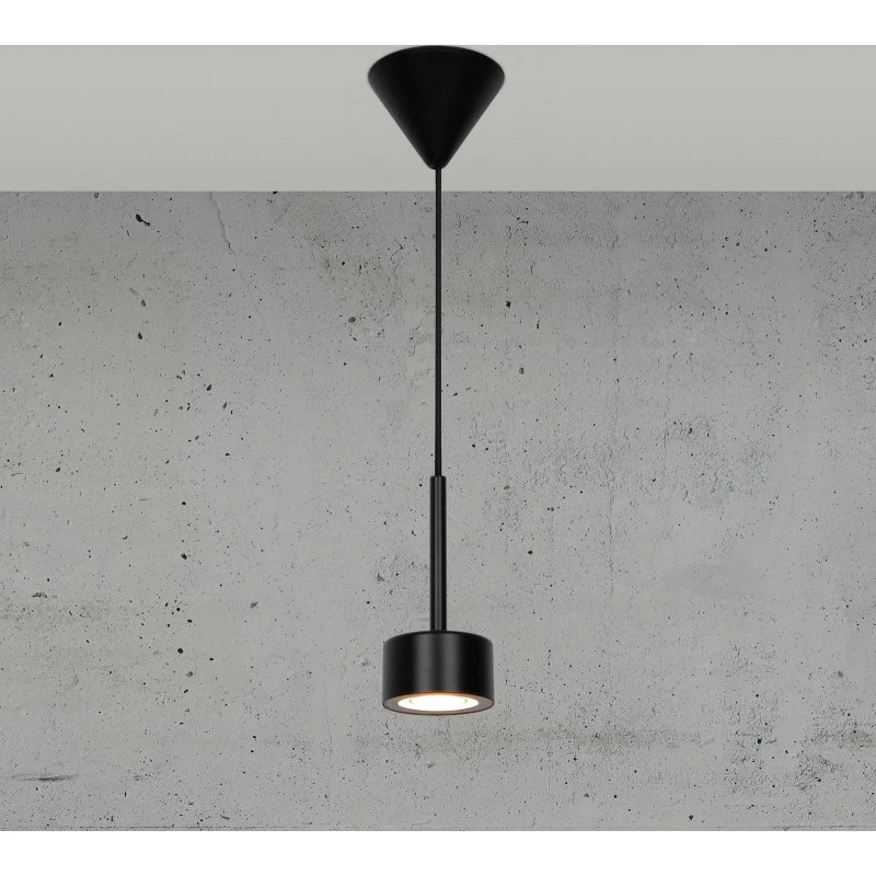 Nordlux Lámpara Colgante Clyde Negro - Diseño Escandinavo