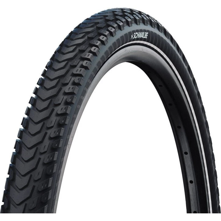 Schwalbe Marathon Mondial 28x2.25" Rígida Negra Reflex