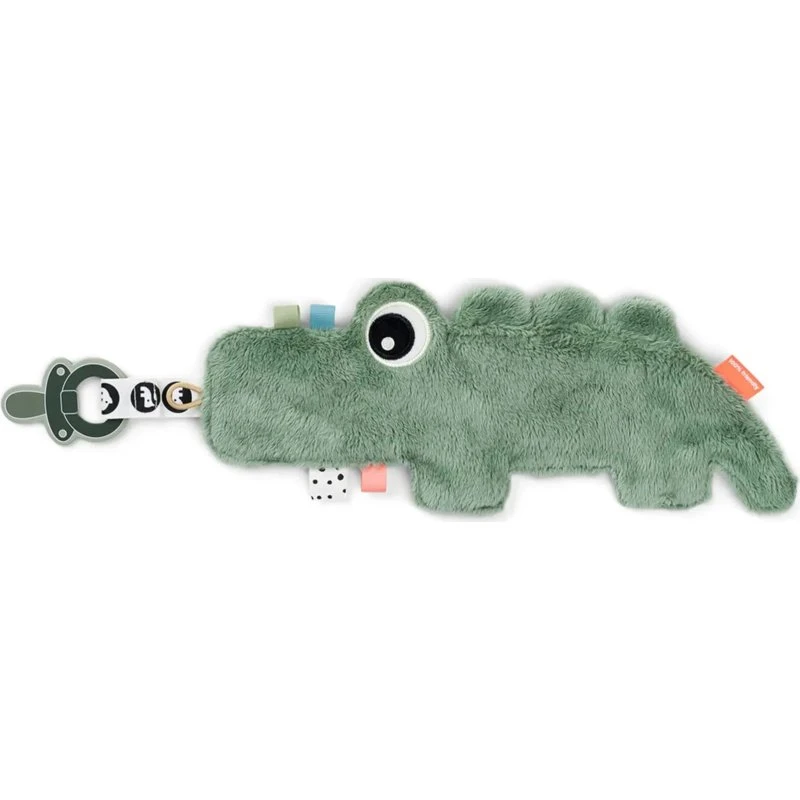 Done by Deer Croco Verde - Pinza para Chupete