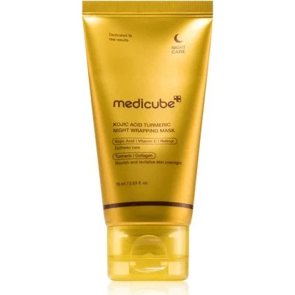 Medicube Mascarilla Nocturna con Ácido Kójico y Cúrcuma, 75 ml