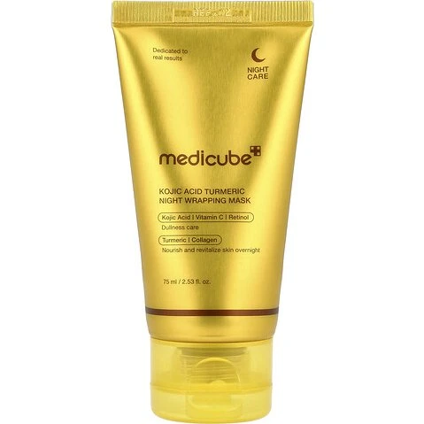 Medicube Mascarilla Nocturna de Ácido Kójico y Cúrcuma