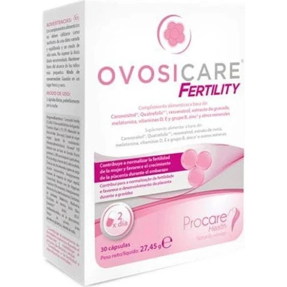Ovosicare Fertility 30 Cápsulas - Suplemento para la Fertilidad