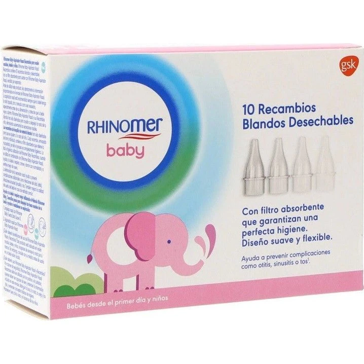 Rhinomer Baby Narhinel Confort 10 Recambios Blandos Desechables
