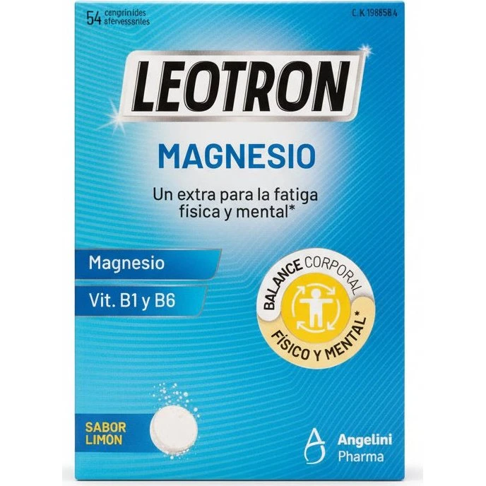 Leotron Magnesio Triple Acción 54 Comprimidos