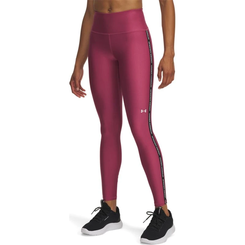 Under Armour Tech Tape Leggings Fuchsia Dusk/Black/White