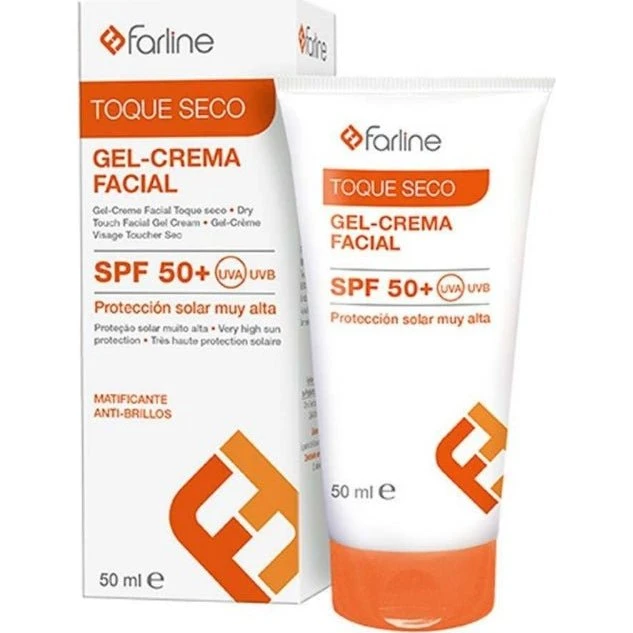 Farline Gel-Crema Facial Toque Seco SPF50+ 50 ml