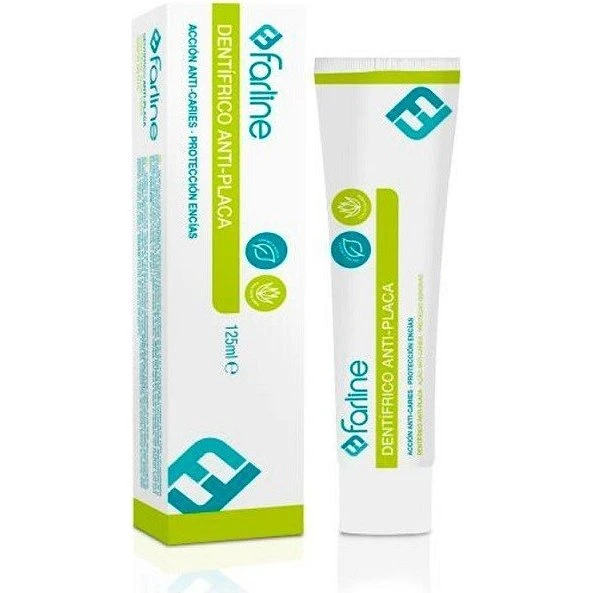 FARLINE Dentífrico Anti-Placa Aloe Vera 125ml