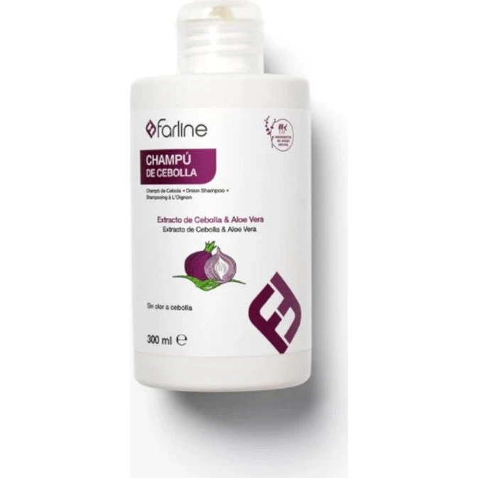 Farline Champú a la Cebolla 300ml - Cuidado Natural y Crecimiento