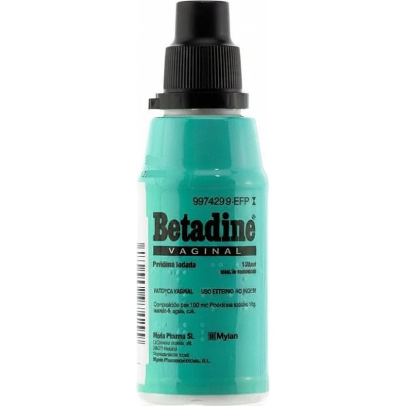 Betadine Vaginal 100 mg/ml Solución Vaginal 125 ml