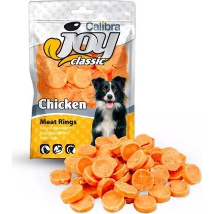 Calibra Joy Aros de Pollo Snack para Perros, 80g