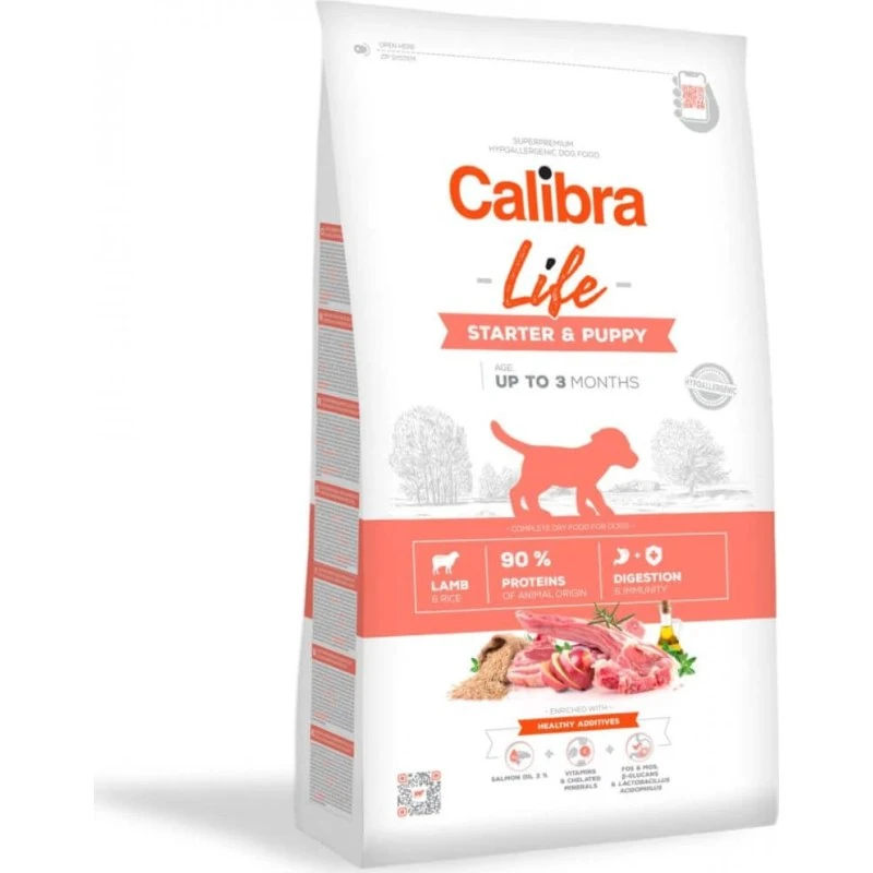 Calibra Life Starter & Puppy Cordero Alimento Seco 2,5kg