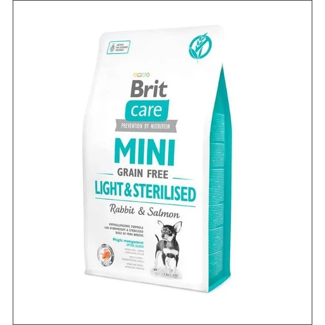 Brit Care Mini Grain Free Light Esterilizado 7kg