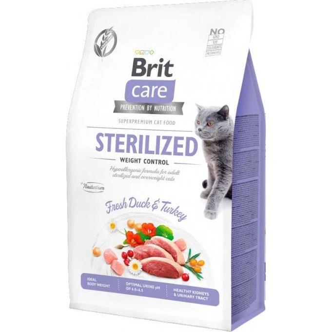 Brit Care Cat Sterilized Control Alimento Seco 7kg