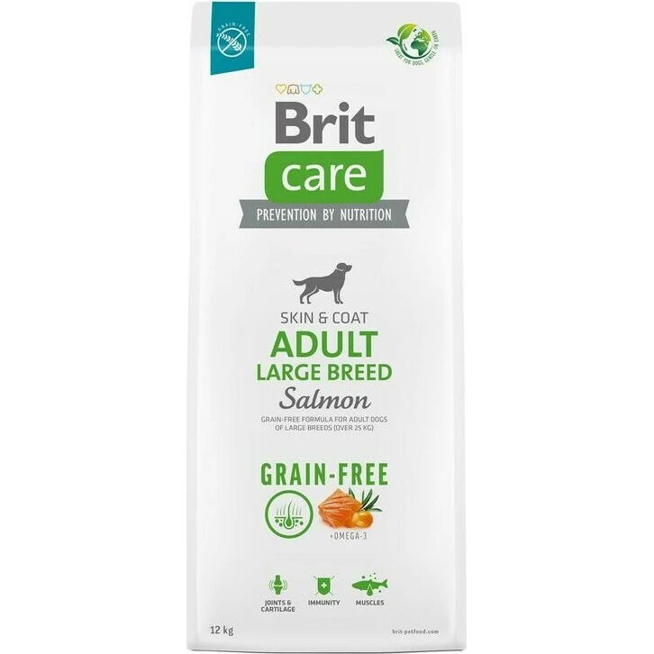 Brit Care Dog Grain Free Adult Large Salmon 12kg
