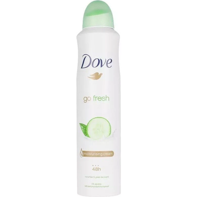 Dove Go Fresh Desodorante Spray Pepino & Té Verde 250ml
