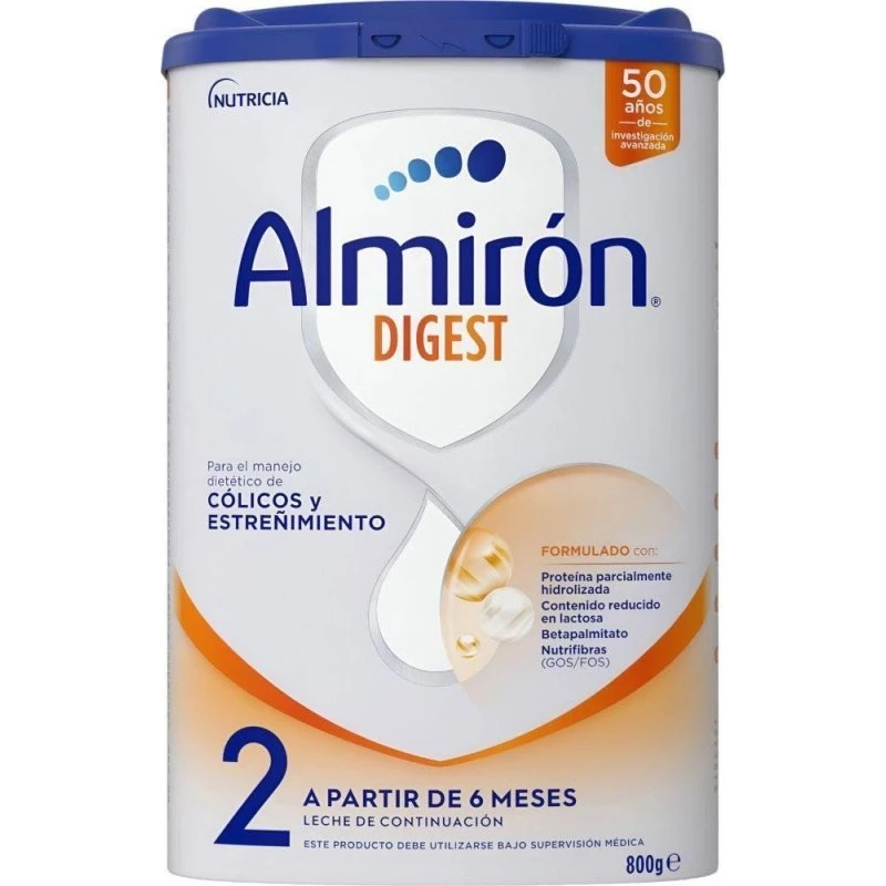 Almirón Digest 2 Leche de Continuación 800g Nueva Fórmula