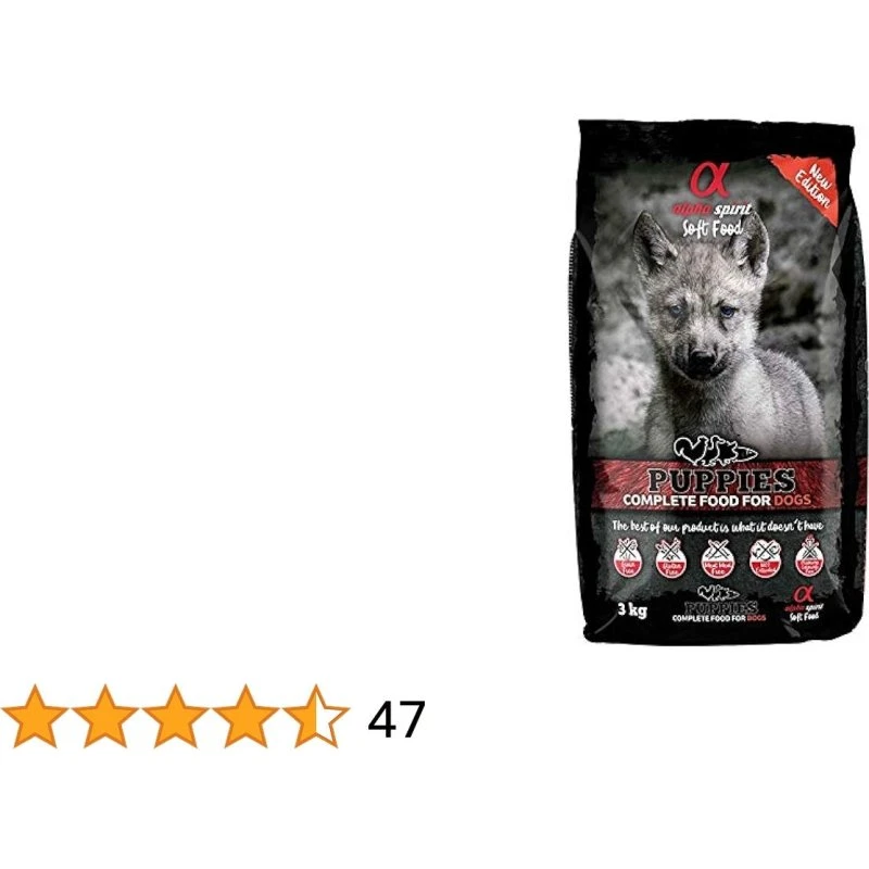 Alpha Spirit Canine Puppy Comida Semihúmeda 3kg
