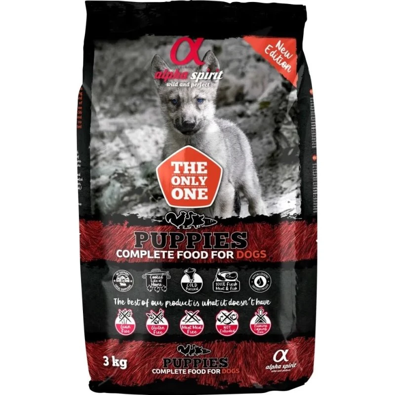 Alpha Spirit The Only One Puppies 3 Kg Pienso para Cachorros