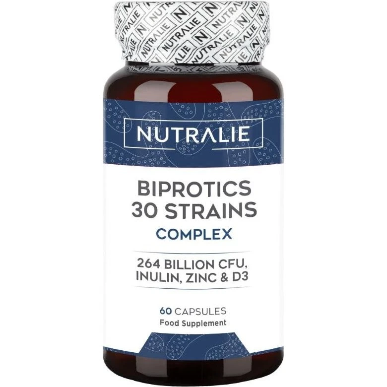 Nutralie Bioprotics 30 Cepas - 60 Cápsulas Probióticas