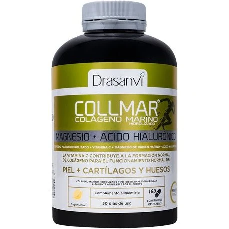 Drasanvi Collmar Colágeno Masticable Limón 180 Comprimidos