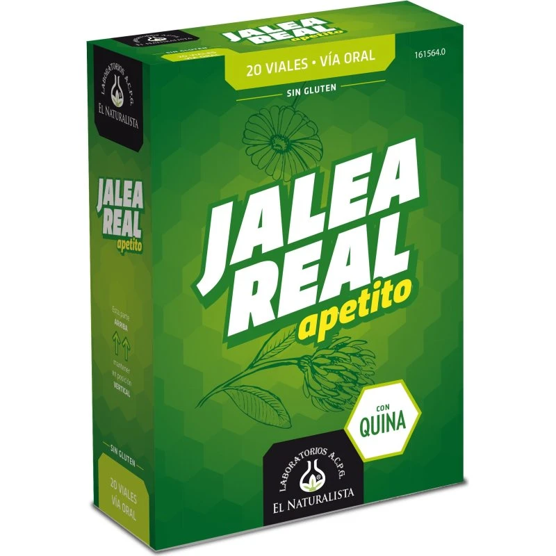 El Naturalista Jalea Real Apetito con Quina 20 Viales