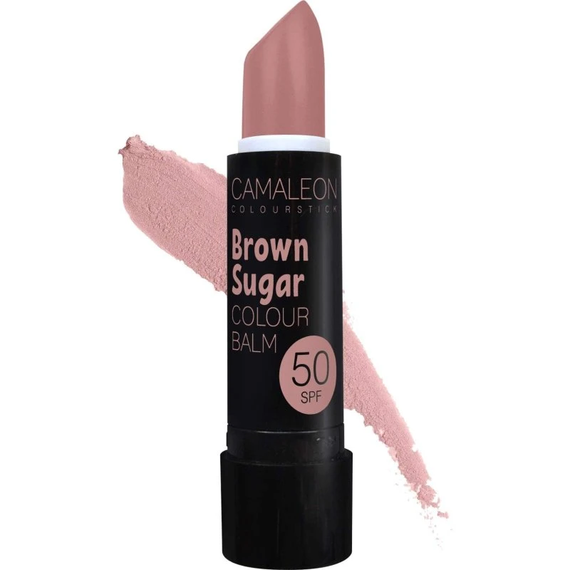 Camaleón Bálsamo Labial con Color SPF50 Marrón Sugar