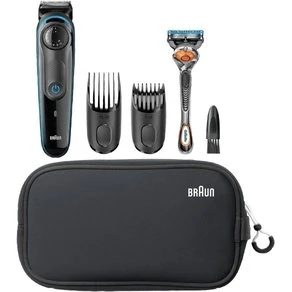 BRAUN BT3940 - Barbero 2 Peines Negro