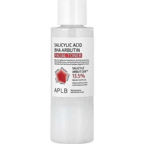 APLB Tónico Facial con Ácido Salicílico, BHA y Arbutina, 160 ml