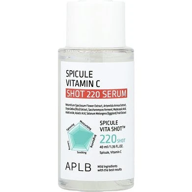 APLB Spicule Vitamin C Shot 220 Serum - Iluminador y Calmante