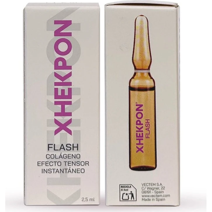 Xhekpon Flash Ampolla Efecto Tensor 2,5 ml