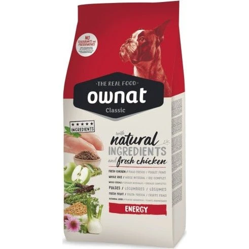 Ownat Classic Energy 12 Kg Pienso para Perros Adultos