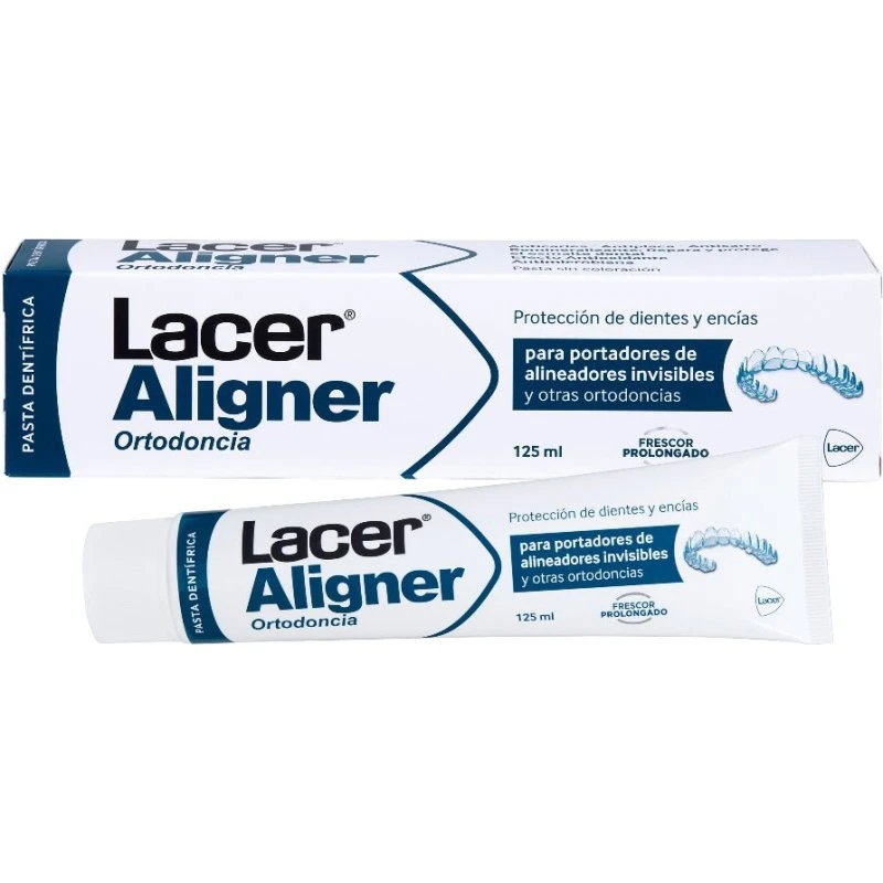 Lacer Aligner Pasta dentífrica sin coloración 125ml