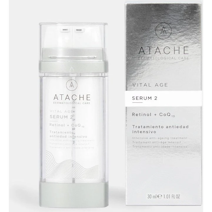 Atache Vital Age Serum2 Retinol CoQ10 + Ex Glyc Serum 30ml