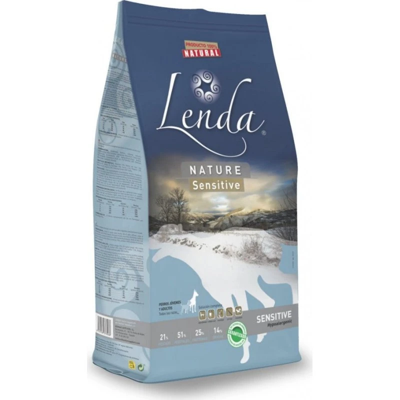 Lenda Nature Sensitive 12 Kg Pienso Para Perros Hipoalergénico