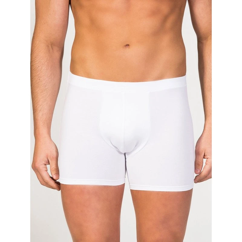 zd ZERO DEFECTS Calzoncillo Boxer Breno Organic Cotton Blanco