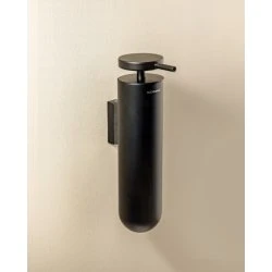Geyser Dosificador Pared Negro Mate 185 ml
