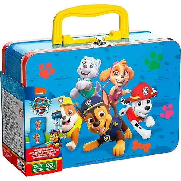 Spin Master Paw Patrol Memory Maletín Metálico