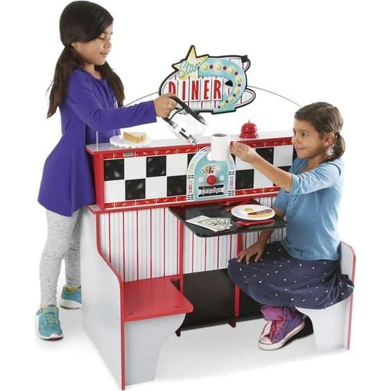 Melissa & Doug Restaurante Star Diner 108x66x18 cm
