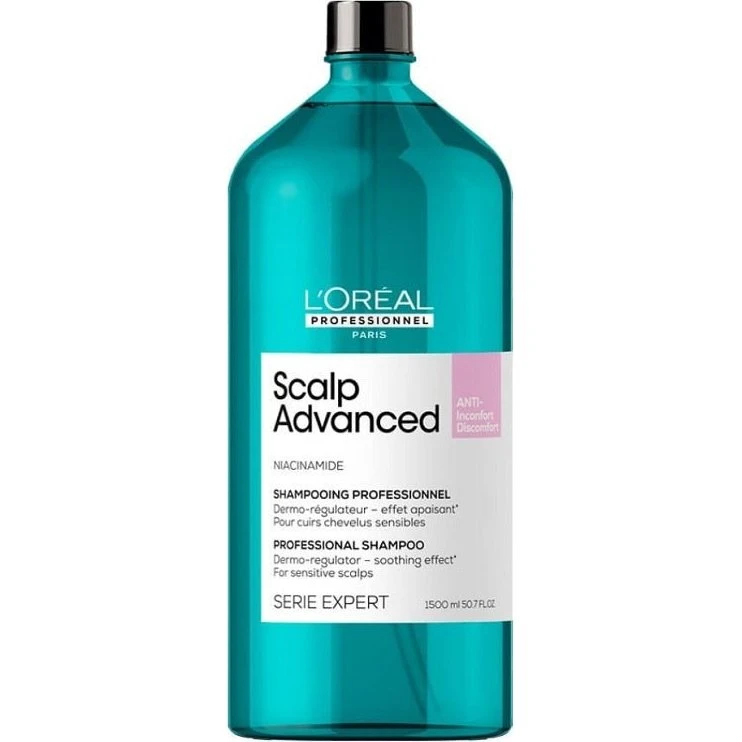 L'Oréal Professionnel Scalp Advanced Champú Cuero Cabelludo Sensible 1500 ml