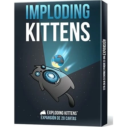 Exploding Kittens: Imploding Kittens Expansión para el Juego de Cartas
