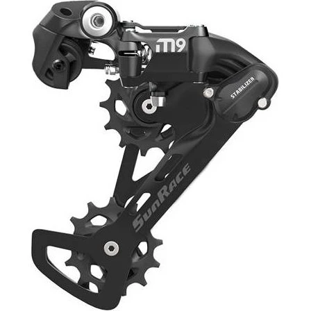 Sunrace RDM900 9V Aluminio Negro