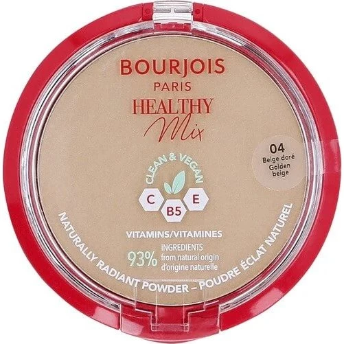 Bourjois Healthy Mix Clean Polvos Matificantes 04 Beige Dorado